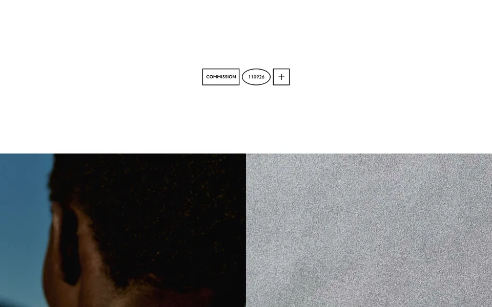 Screenshot of Commission Studio