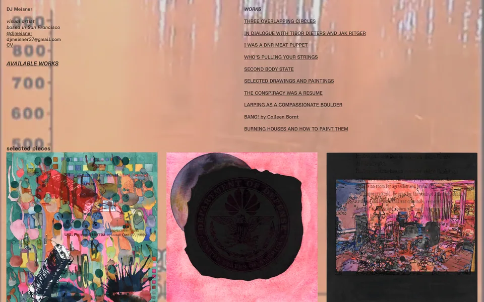 Screenshot of DJ Meisner