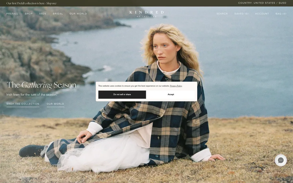 Screenshot of Kindred of Ireland