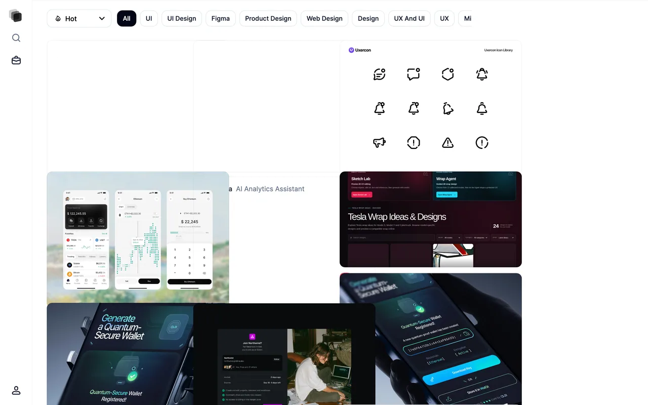 Screenshot of the Layers website (layers.to)
