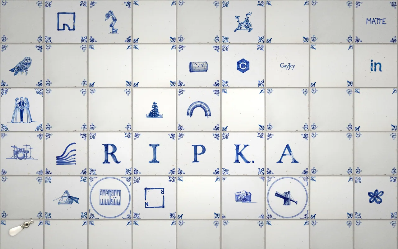Screenshot of the Nicole Ripka website (nicoleripka.com)