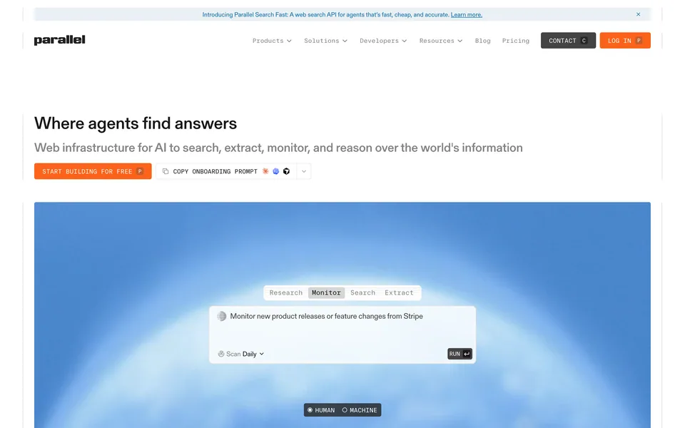 Screenshot of Parallel