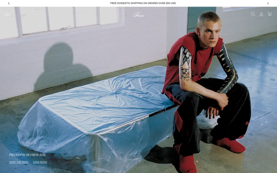Screenshot of Pieces LA