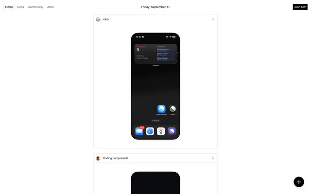 Screenshot of the Spotted in Prod website (spottedinprod.com)