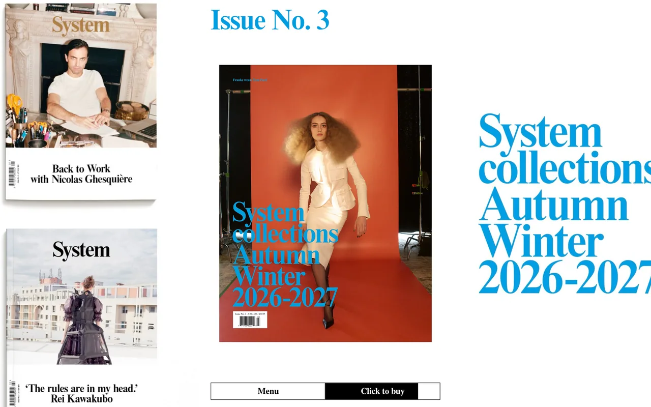 Screenshot of the System Magazine website (system-magazine.com)