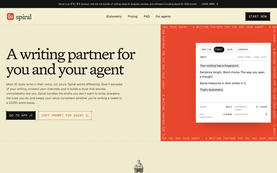 Screenshot of Spiral